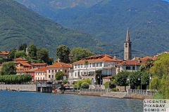 Mergozzo-Meer-Noord-Italie